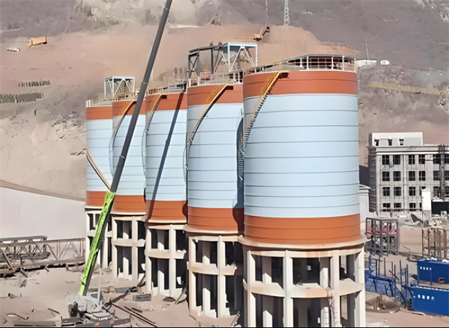 天柱高架钢板仓