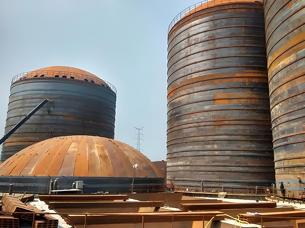 天柱焦粉钢板仓